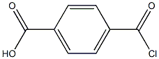 4-(CHLOROCARBONYL) BENZOIC ACID 化学構造式