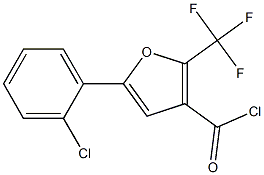 5-(2-CHLOROPHENYL)-2-(TRIFLUOROMETHYL)-3-FUROYL CHLORIDE