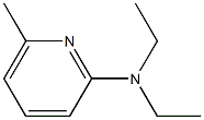 2-(DIETHYLAMINO)-6-METHYLPYRIDINE,,结构式