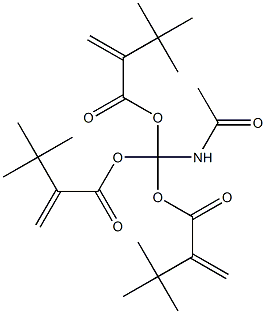 N-ACETYLAMINO-TRI-(TERT-BUTYLACRYLATE)METHANE