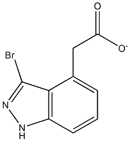 3-BROMOINDAZOLE-4-METHYL CARBOXYLATE Structure