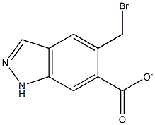 5-BROMO-METHYL [1H]INDAZOLE-6-CARBOXYLATE