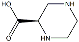 (R)-Piperzine-2-carboxylic acid 结构式