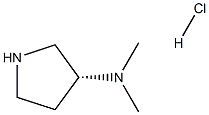 (R) -3-Dimethylaminopyrrolidine HCl Struktur
