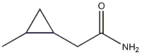 2-(2-Methylcyclopropyl)Acetamide Structure