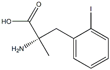 (R)-alpha-Methyl-2-iodophenylalanine (>97%, >98%ee) Struktur
