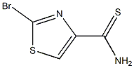 2-溴硫代-4-噻唑-甲酰胺,,结构式