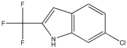 6-CHLORO-2-(TRIFLUOROMETHYL)-1H-INDOLE Structure