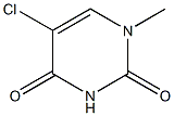 5-CHLORO-1-METHYL-1H-PYRIMIDINE-2,4-DIONE,,结构式