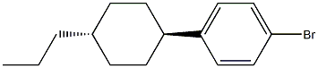 4-TRANS(4-N-PROPYL CYCLOHEXYL)BROMOBENZENE Structure