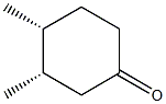 (3S,4R)-3,4-dimethylcyclohexan-1-one Structure