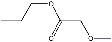 PROPYL METHOXYACETATE,,结构式