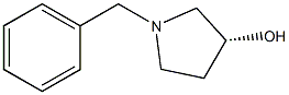 R/S-1-BENZYL-3-HYDROXYPYRROLIDINE Struktur