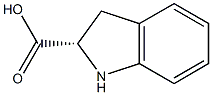 S-INDOLEINE-2-CARBOXYLIC ACID Structure