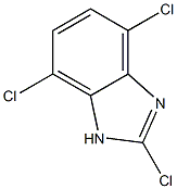 2,4,7-TRICHLORO-1H-BENZIMIDAZOLE Structure