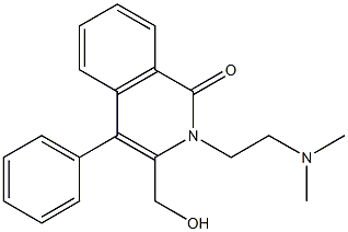 2-[2-(DIMETHYLAMINO)ETHYL]-3-(HYDROXYMETHYL)-4-PHENYLISOQUINOLIN-1(2H)-ONE