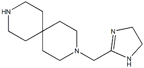 3-(4,5-DIHYDRO-1H-IMIDAZOL-2-YLMETHYL)-3,9-DIAZA-SPIRO[5.5]UNDECANE Structure