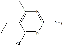 4-CHLORO-5-ETHYL-6-METHYLPYRIMIDIN-2-AMINE