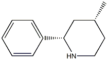 CIS-4-METHYL-2-PHENYLPIPERIDINE 化学構造式