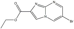 ETHYL 6-BROMOIMIDAZO[1,2-A]PYRIMIDINE-2-CARBOXYLATE,,结构式