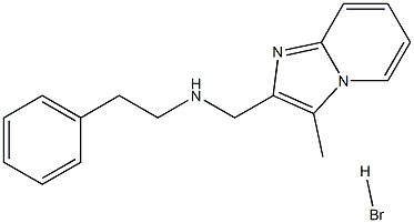  N-[(3-METHYLIMIDAZO[1,2-A]PYRIDIN-2-YL)METHYL]-2-PHENYLETHANAMINE HYDROBROMIDE