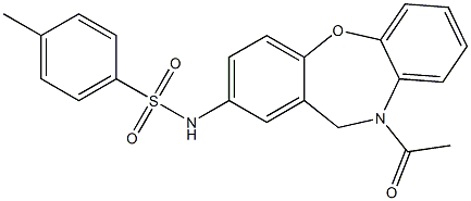 N-(10-acetyl-10,11-dihydrodibenzo[b,f][1,4]oxazepin-2-yl)-4-methylbenzenesulfonamide