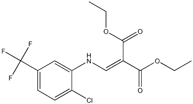 diethyl 2-{[2-chloro-5-(trifluoromethyl)anilino]methylidene}malonate