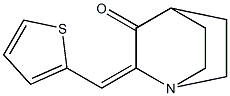 2-(2-thienylmethylidene)quinuclidin-3-one