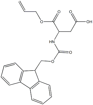 4-(allyloxy)-3-{[(9H-fluoren-9-ylmethoxy)carbonyl]amino}-4-oxobutanoic acid