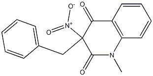 3-benzyl-1-methyl-3-nitro-1,2,3,4-tetrahydroquinoline-2,4-dione|