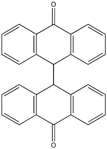 10-(10-oxo-9,10-dihydroanthracen-9-yl)-9,10-dihydroanthracen-9-one Struktur