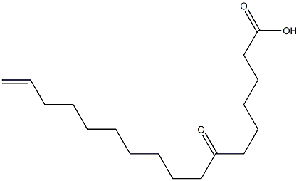 7-oxoheptadec-16-enoic acid,,结构式