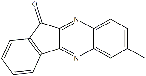 7-methyl-11H-indeno[1,2-b]quinoxalin-11-one Struktur