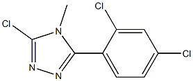 3-chloro-5-(2,4-dichlorophenyl)-4-methyl-4H-1,2,4-triazole