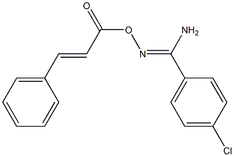 O1-cinnamoyl-4-chlorobenzene-1-carbohydroximamide|