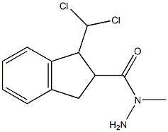 N2-methyl-1-(dichloromethyl)indane-2-carbohydrazide