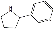 2-(Pyrid-3-yl)pyrrolidine 结构式