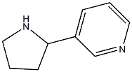 2-(Pyrid-3-yl)pyrrolidine,,结构式