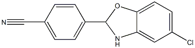 4-(5-chloro-2,3-dihydro-1,3-benzoxazol-2-yl)benzonitrile