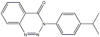 3-(4-isopropylphenyl)-3,4-dihydro-1,2,3-benzotriazin-4-one