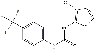  N-(3-chloro-2-thienyl)-N'-[4-(trifluoromethyl)phenyl]urea