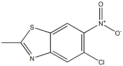 5-chloro-2-methyl-6-nitro-1,3-benzothiazole Structure