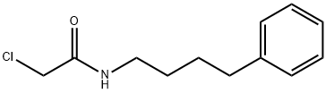 2-chloro-N-(4-phenylbutyl)acetamide Structure