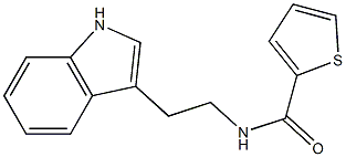 N2-[2-(1H-indol-3-yl)ethyl]thiophene-2-carboxamide Structure