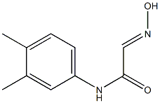 N1-(3,4-dimethylphenyl)-2-hydroxyiminoacetamide Structure