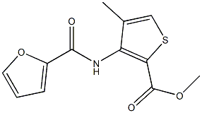 methyl 3-[(2-furylcarbonyl)amino]-4-methylthiophene-2-carboxylate|