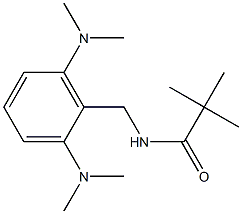 N1-[2,6-di(dimethylamino)benzyl]-2,2-dimethylpropanamide Structure