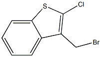 3-Bromomethyl-2-chlorobenzo[b]thiophene,,结构式