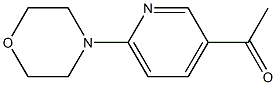 1-(6-morpholino-3-pyridinyl)-1-ethanone