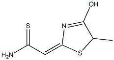  2-[4-hydroxy-5-methyl-1,3-thiazol-2(5H)-yliden]ethanethioamide